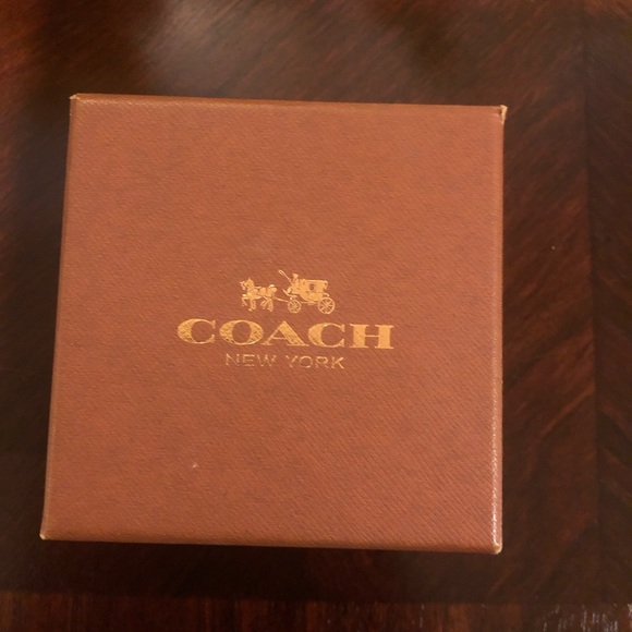 Golden Diamond Dial Coach Women’s Watch - Picture 4 of 5